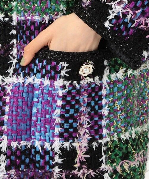 TOMORROWLAND / トゥモローランド ノーカラージャケット | LALO CARDIGANS ジャケット | 詳細11