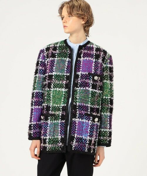 TOMORROWLAND / トゥモローランド ノーカラージャケット | LALO CARDIGANS ジャケット | 詳細2