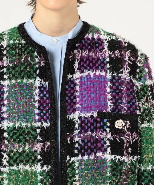 TOMORROWLAND / トゥモローランド ノーカラージャケット | LALO CARDIGANS ジャケット | 詳細6