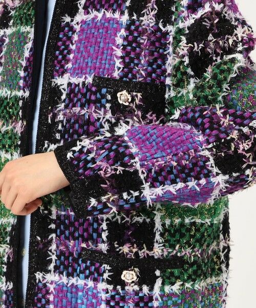 TOMORROWLAND / トゥモローランド ノーカラージャケット | LALO CARDIGANS ジャケット | 詳細8