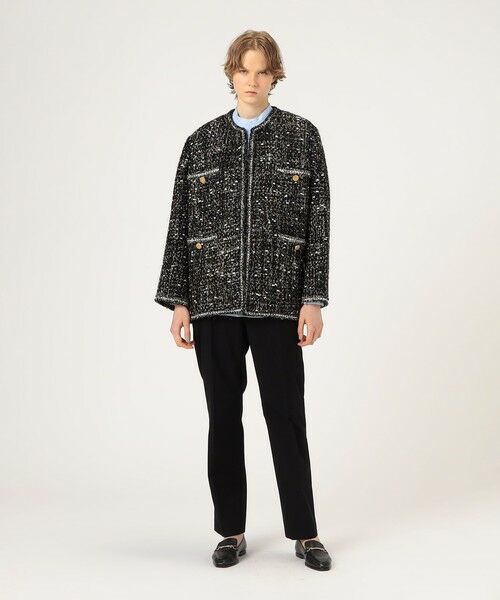 TOMORROWLAND / トゥモローランド ノーカラージャケット | LALO CARDIGANS ジャケット | 詳細1