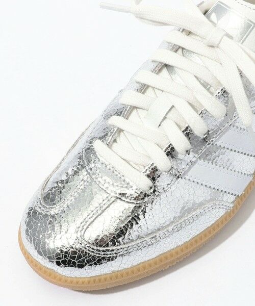 adidas SAMBA OG シルバー Adidas Samba OG “Silver Metallic Cracked Leather” スニーカー