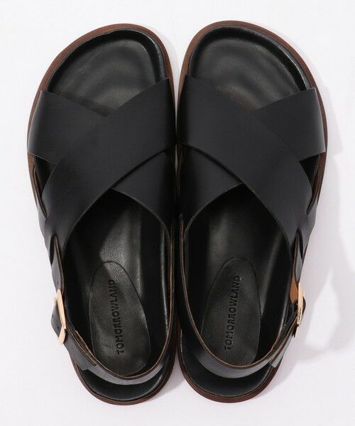 TOMORROWLAND / トゥモローランド サンダル | TOMORROWLAND FOOTBED フラットサンダル | 詳細7