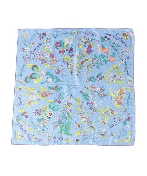 TOMORROWLAND / トゥモローランド バンダナ・スカーフ | manipuri FRUIT シルクスカーフ | 詳細3