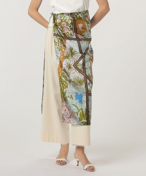 TOMORROWLAND / トゥモローランド バンダナ・スカーフ | manipuri GARDEN シルクスカーフ | 詳細2