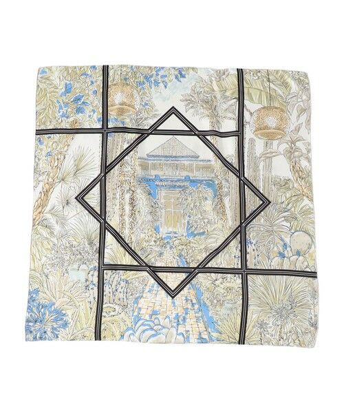 TOMORROWLAND / トゥモローランド バンダナ・スカーフ | manipuri GARDEN シルクスカーフ | 詳細4