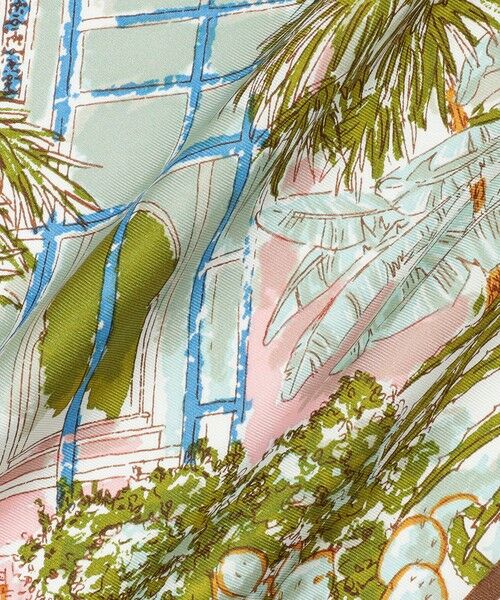 TOMORROWLAND / トゥモローランド バンダナ・スカーフ | manipuri GARDEN シルクスカーフ | 詳細7