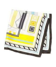 TOMORROWLAND / トゥモローランド バンダナ・スカーフ | manipuri COCKTAIL シルクスカーフ