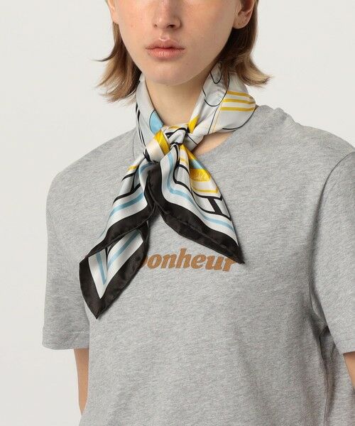 TOMORROWLAND / トゥモローランド バンダナ・スカーフ | manipuri COCKTAIL シルクスカーフ | 詳細1