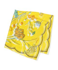 TOMORROWLAND / トゥモローランド バンダナ・スカーフ | manipuri COLLAGE シルクスカーフ