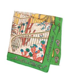 TOMORROWLAND / トゥモローランド バンダナ・スカーフ | manipuri PALACE シルクスカーフ