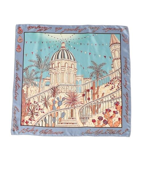 TOMORROWLAND / トゥモローランド バンダナ・スカーフ | manipuri PALACE シルクスカーフ | 詳細2