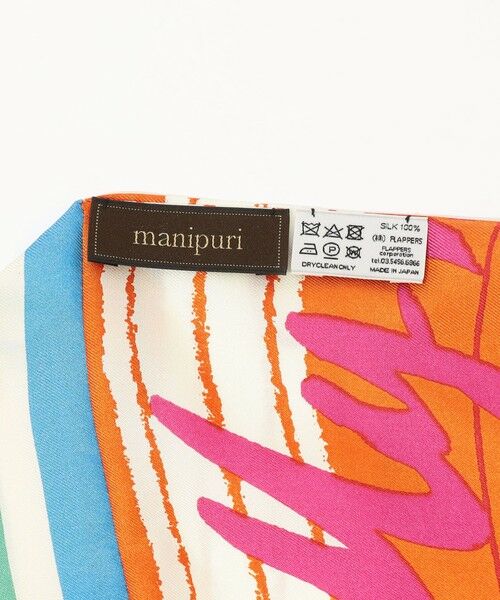 TOMORROWLAND / トゥモローランド バンダナ・スカーフ | manipuri COCKTAIL シルクスカーフ | 詳細4