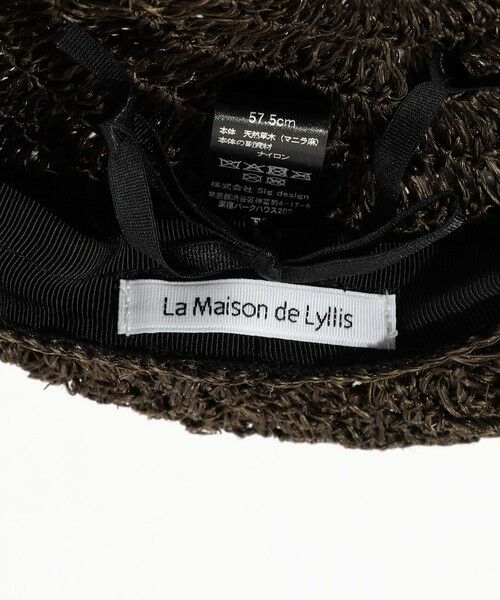 TOMORROWLAND / トゥモローランド ハンチング・キャスケット・ベレー帽 | La Maison de Lyllis TAHOE ベレー帽 | 詳細5