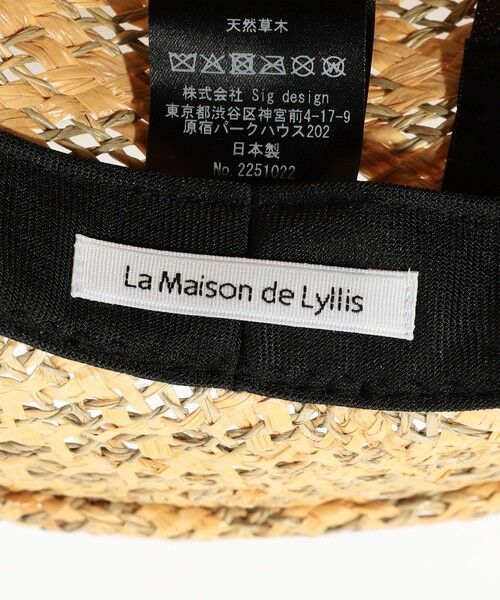 TOMORROWLAND / トゥモローランド ハット | La Maison de Lyllis EVELYN ストローハット | 詳細5