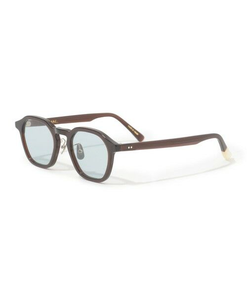 BLANC ブラウン サングラス BM010 47□22-145 BLANC.. ブラン - BM010 47□22-145 ¥38,500-(税込) 小ぶりな多