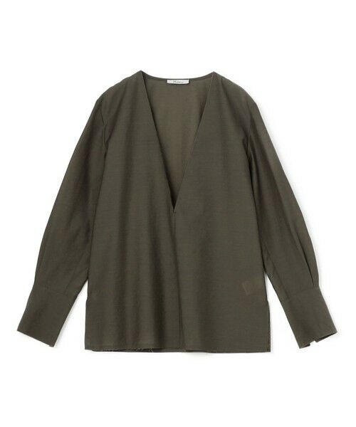トップス ZEN セール】 シアーウール Vネックシャツ （シャツ・ブラウス