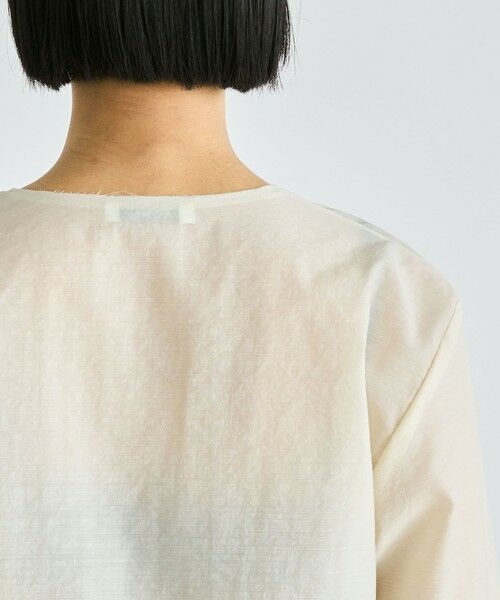 TOMORROWLAND / トゥモローランド シャツ・ブラウス | シアーウール Vネックシャツ | 詳細7