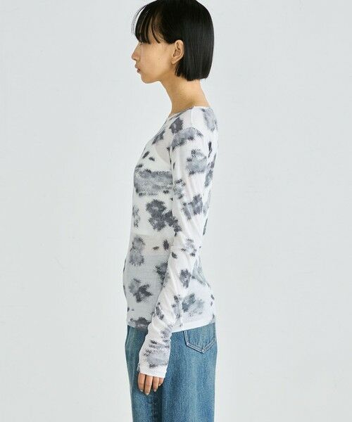 TOMORROWLAND / トゥモローランド カットソー（半袖以外） | フラワープリント ロンスリーブトップス | 詳細3