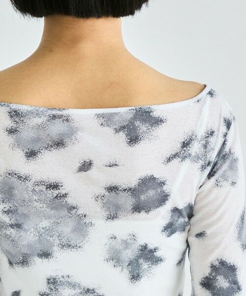 TOMORROWLAND / トゥモローランド Tシャツ | フラワープリント ハーフスリーブトップス | 詳細7