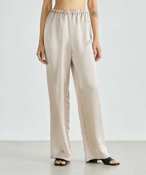 TOMORROWLAND / トゥモローランド その他パンツ | サテンヨウリュウ イージーパンツ | 詳細2