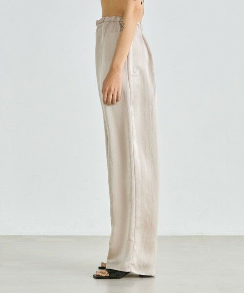 TOMORROWLAND / トゥモローランド その他パンツ | サテンヨウリュウ イージーパンツ | 詳細3