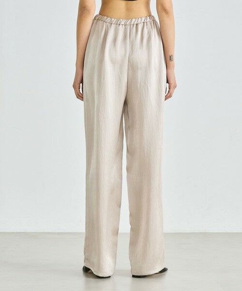 TOMORROWLAND / トゥモローランド その他パンツ | サテンヨウリュウ イージーパンツ | 詳細4