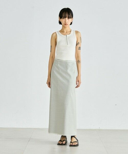 TOMORROWLAND / トゥモローランド ロング・マキシ丈スカート | シアーウール フレアスカート | 詳細11