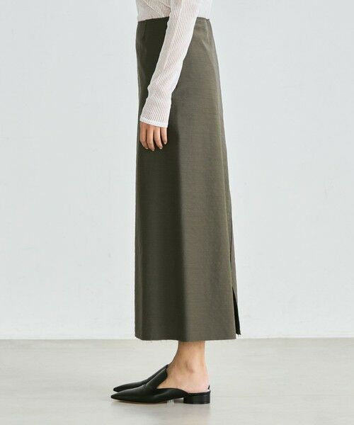 TOMORROWLAND / トゥモローランド ロング・マキシ丈スカート | シアーウール フレアスカート | 詳細3