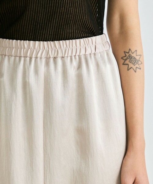 TOMORROWLAND / トゥモローランド ロング・マキシ丈スカート | サテンヨウリュウ タイトスカート | 詳細5