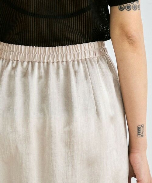 TOMORROWLAND / トゥモローランド ロング・マキシ丈スカート | サテンヨウリュウ タイトスカート | 詳細6