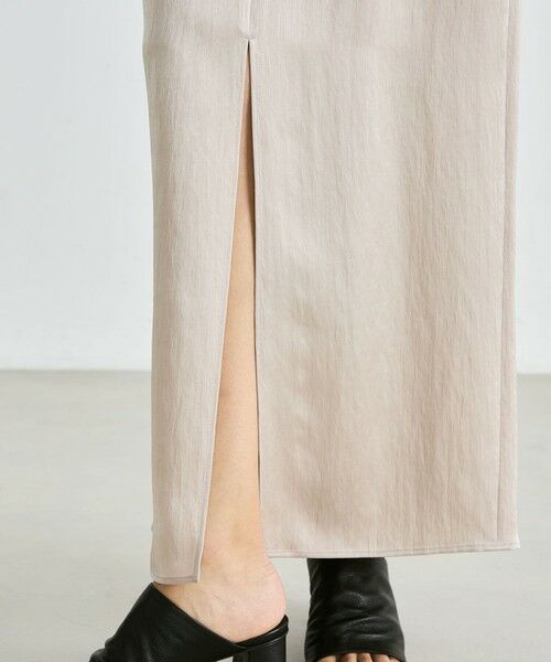 TOMORROWLAND / トゥモローランド ロング・マキシ丈スカート | サテンヨウリュウ タイトスカート | 詳細8