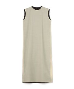 TOMORROWLAND / トゥモローランド ロング・マキシ丈ワンピース | シアーウール ノースリーブワンピース