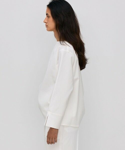 TOMORROWLAND / トゥモローランド シャツ・ブラウス | コットンピケ サイドストリングブラウス | 詳細3