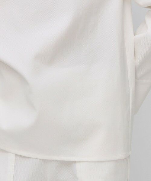 TOMORROWLAND / トゥモローランド シャツ・ブラウス | コットンピケ サイドストリングブラウス | 詳細9