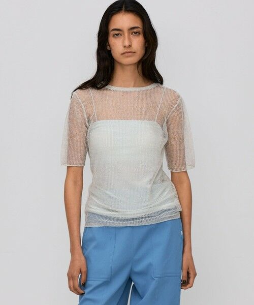 TOMORROWLAND / トゥモローランド ニット・セーター | オーロラフィルム リネンカットソー | 詳細2