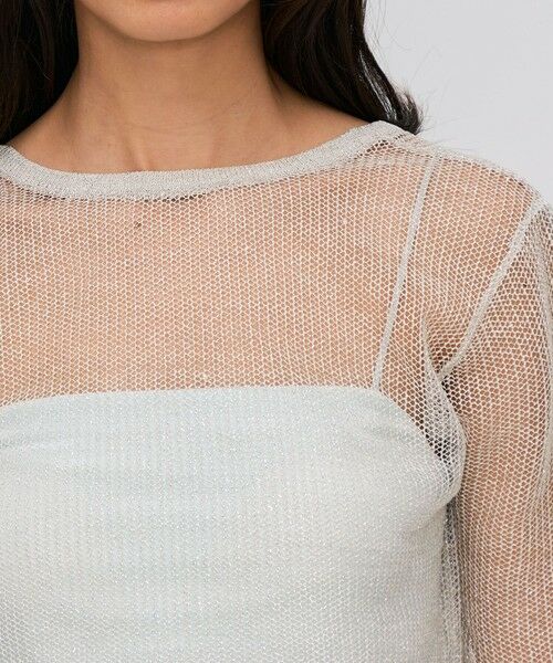 TOMORROWLAND / トゥモローランド ニット・セーター | オーロラフィルム リネンカットソー | 詳細5