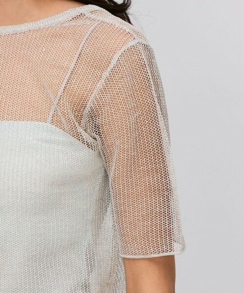 TOMORROWLAND / トゥモローランド ニット・セーター | オーロラフィルム リネンカットソー | 詳細7