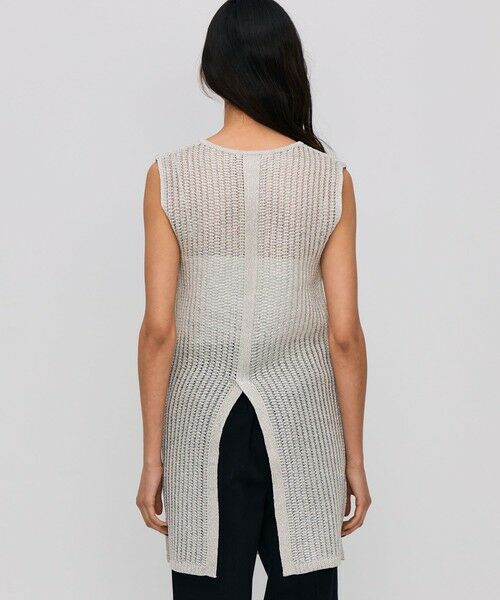 TOMORROWLAND / トゥモローランド ニット・セーター | オーロラフィルム リネンチュニック | 詳細4