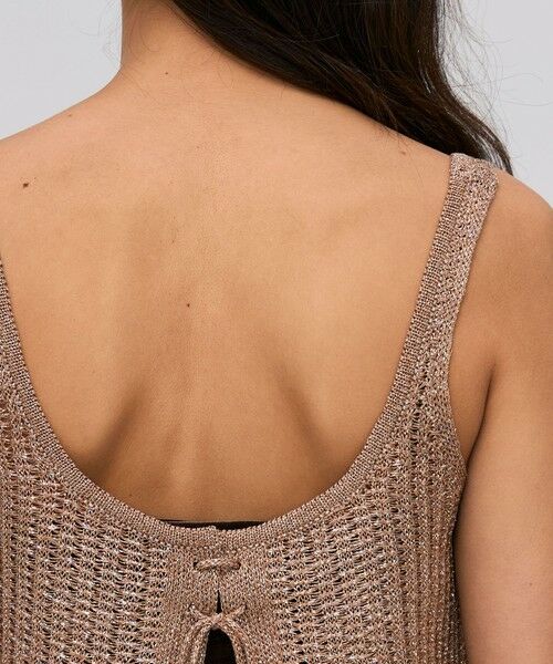 TOMORROWLAND / トゥモローランド ニット・セーター | オーロラフィルム リネンビスチェ | 詳細6