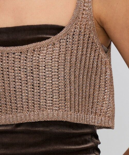 TOMORROWLAND / トゥモローランド ニット・セーター | オーロラフィルム リネンビスチェ | 詳細8