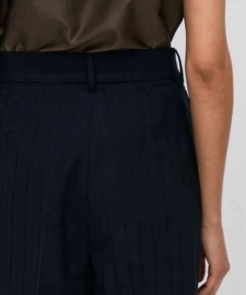 TOMORROWLAND / トゥモローランド その他パンツ | ウールシルクネップコンビ シャドーストライプパンツ | 詳細6