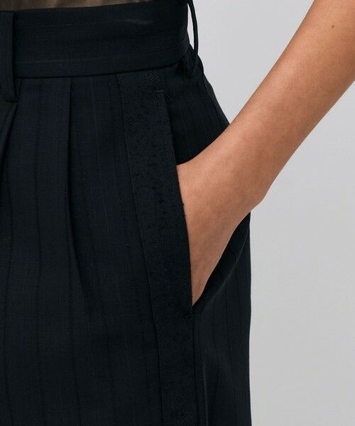 TOMORROWLAND / トゥモローランド その他パンツ | ウールシルクネップコンビ シャドーストライプパンツ | 詳細7