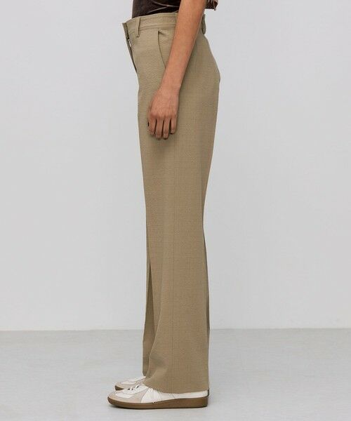 TOMORROWLAND / トゥモローランド その他パンツ | シアサッカー スリムストレートパンツ | 詳細4