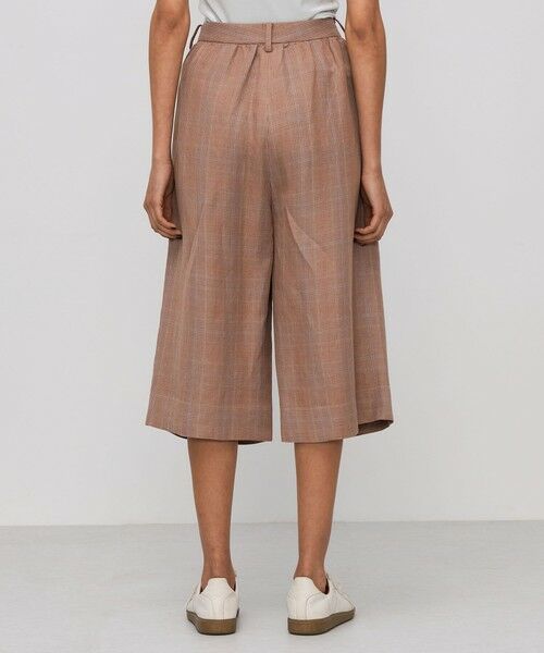 TOMORROWLAND / トゥモローランド その他パンツ | レーヨンリネン グレンチェックハーフパンツ | 詳細4