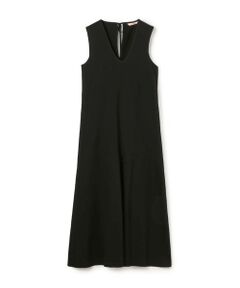 TOMORROWLAND / トゥモローランド ロング・マキシ丈ワンピース | コットンピケ バックリボンドレス