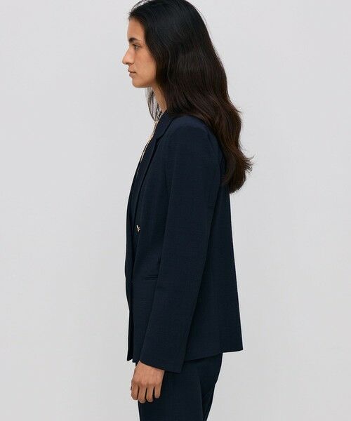 TOMORROWLAND / トゥモローランド テーラードジャケット | シアサッカー ダブルジャケット | 詳細3