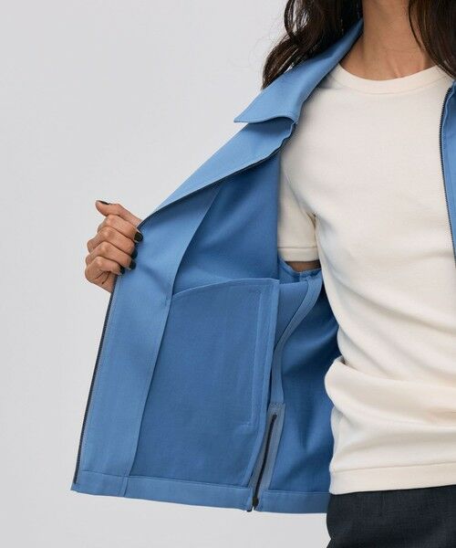 TOMORROWLAND / トゥモローランド ブルゾン | コットンピケ ジップアップブルゾン | 詳細6