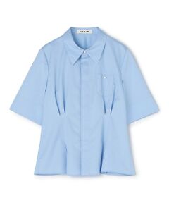 TOMORROWLAND / トゥモローランド シャツ・ブラウス | コットンサテン ウエストタックシャツブラウス