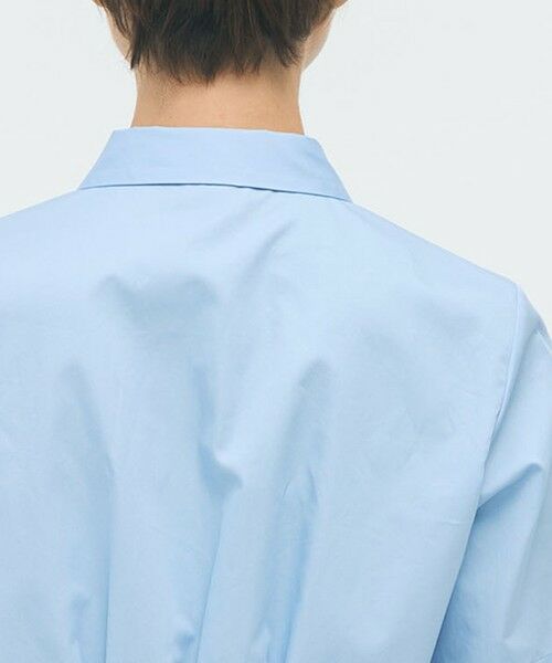 TOMORROWLAND / トゥモローランド シャツ・ブラウス | コットンサテン ウエストタックシャツブラウス | 詳細6